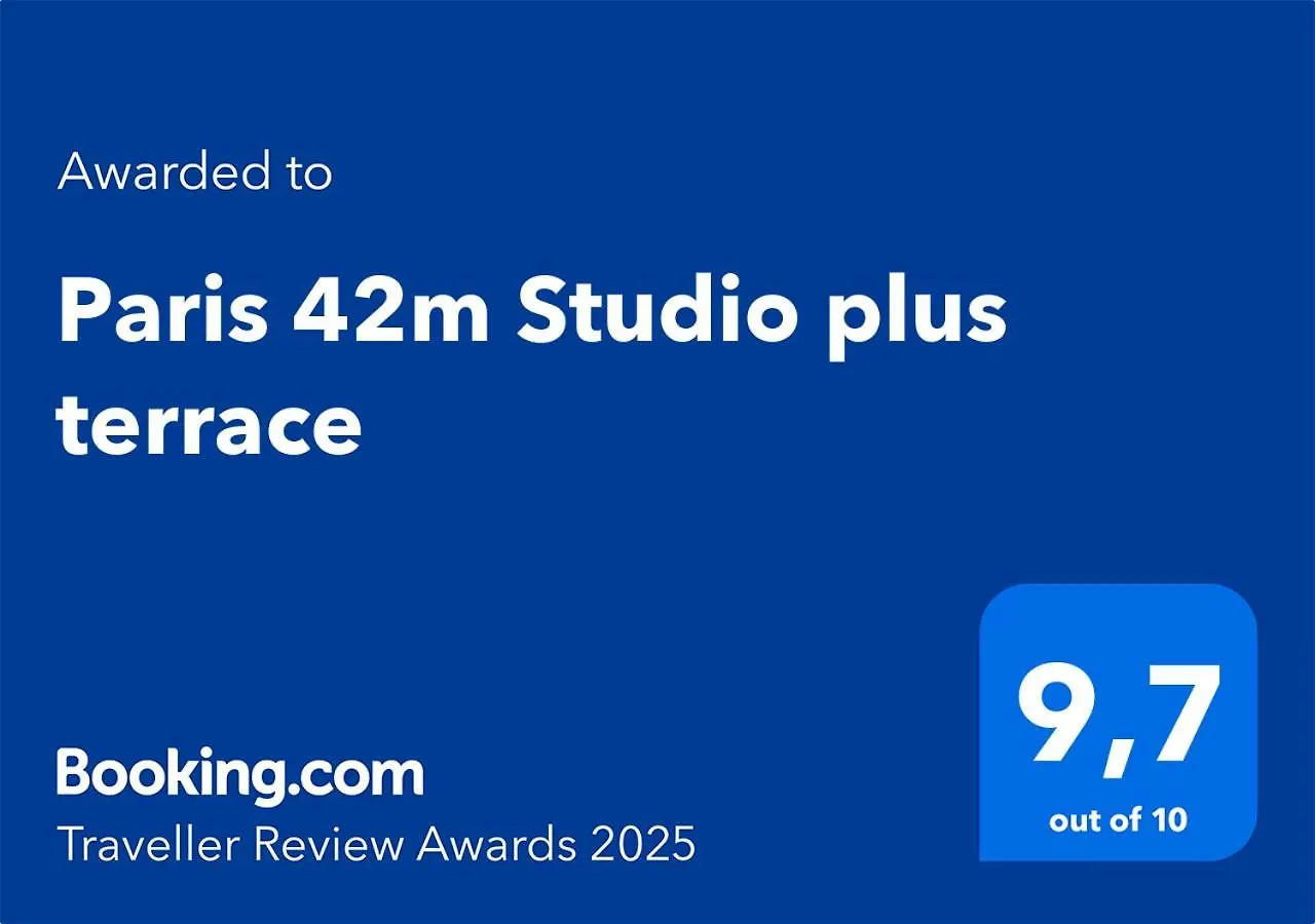 Paris 42M Studio Plus Terrace Frankreich